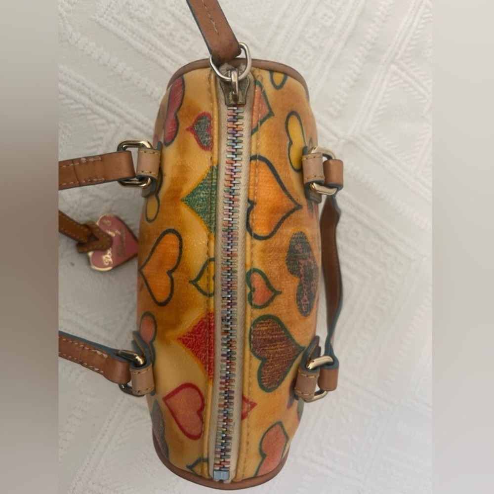 Dooney & Bourke Vintage Y2K Mini Barrel Bag Rainbow Zipper - Picture 4 of 16